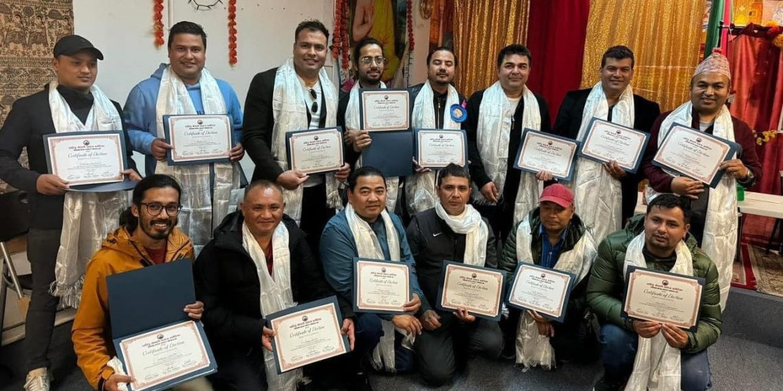 धादिङ नेपाली समाज अमेरिका अधिवेशन: रुवाली नेतृत्वको नयाँ कार्यसमिती चयन