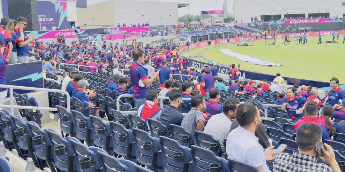 नेदरल्याण्ड विरुद्धको खेलमा पहिलो र दोस्रो विकेट गुमाउँदा शेख र भुर्तेल आउट