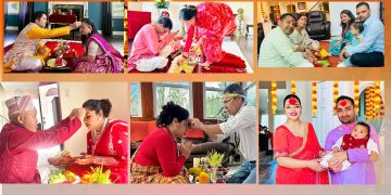 अमेरिकामा यसरी मनाइयो दशैँ