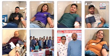 टेक्ससको ड्यालसमा एकै दिन एक सय दश पिन्ट रगत संकलन